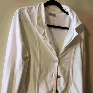 XCVI COTTON SHORT JACKET WHITE XLG